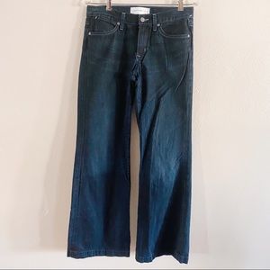 Paper Denim and Cloth Mid Rise Wide Leg